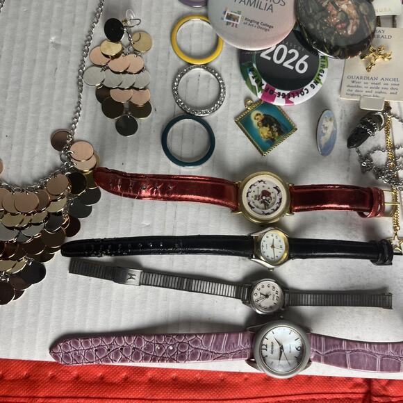 Women’s draw junk lot Watches, Necklaces, Pens custom jewelry Lot Of 42 main image 16